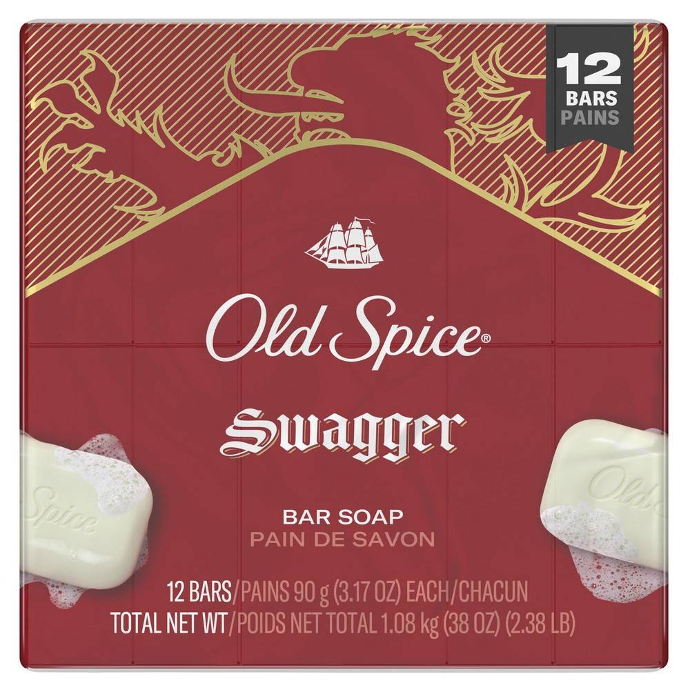 Old Spice Men's Bar Soap Swagger (1.08 kg)