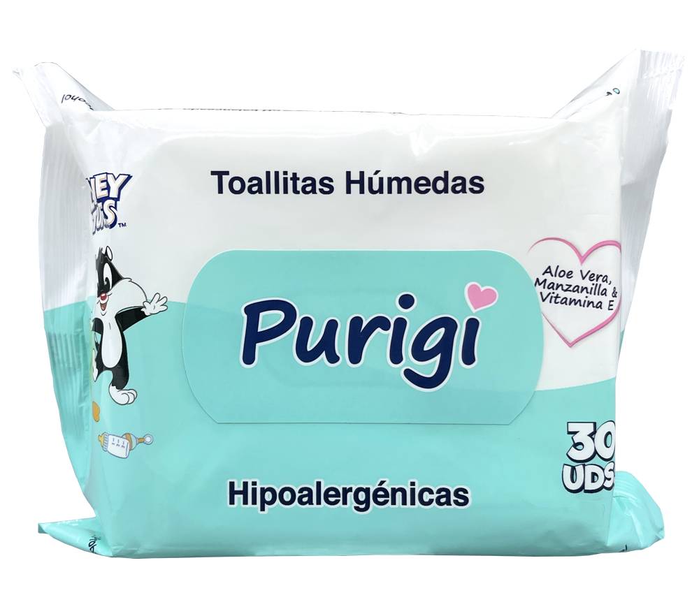 PURIGI TOALL HUM HIPOALERGEN PAQ*30