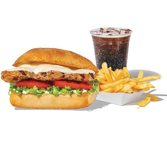 #8 Grilled Chicken Sandwich Meal