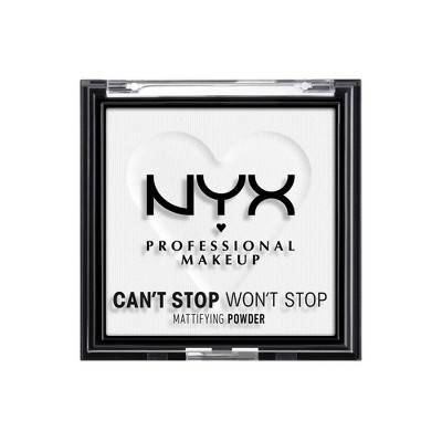 NYX Professional Makeup Can't Stop Won't Stop Mattifying Powder Brightening Translucent, 0 (0.2 oz)