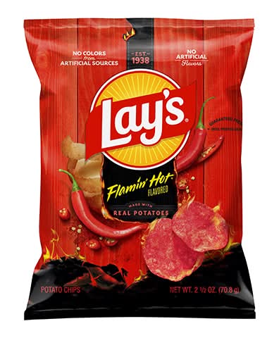 Lay's Potato Chips Flamin' Hot 2.625oz