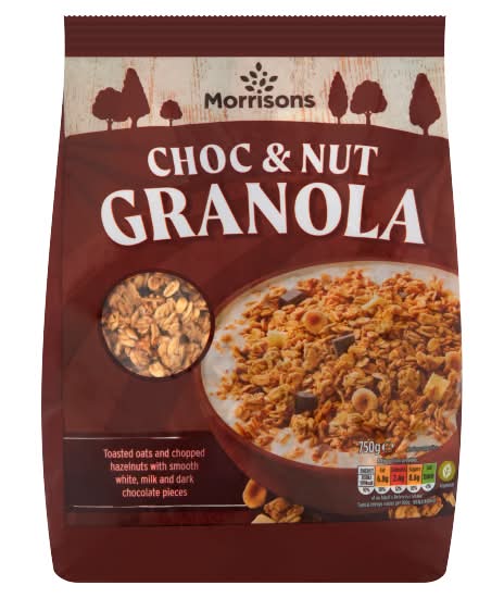 Morrisons Chocolate-Nuts, Granola (750g)