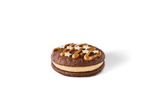 Caramel Nutcracker Cookie Sandwich