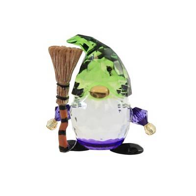 Crystal Expressions 2.25 In Halloween Gnome Halloween Faceted Figurines