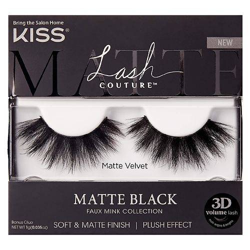 Kiss Matte Black Collection - Matte Velvet - 1.0 ea