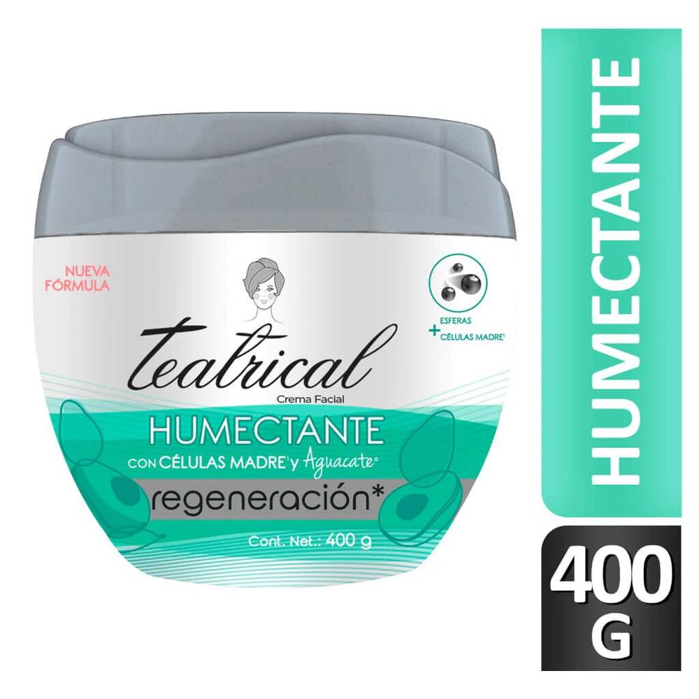 Teatrical crema facial humectante (tarro 400 g)