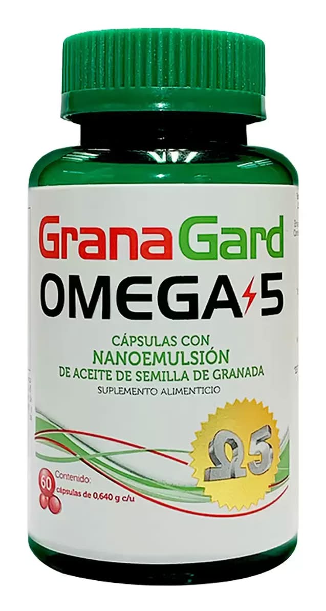 GranaGard · Cápsulas omega-5 (60 un)