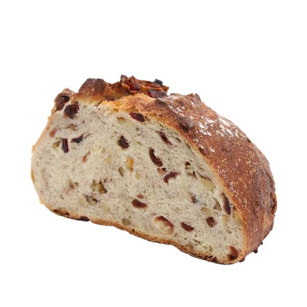 Artisan Cranberry Walnut Bread Half Loaf