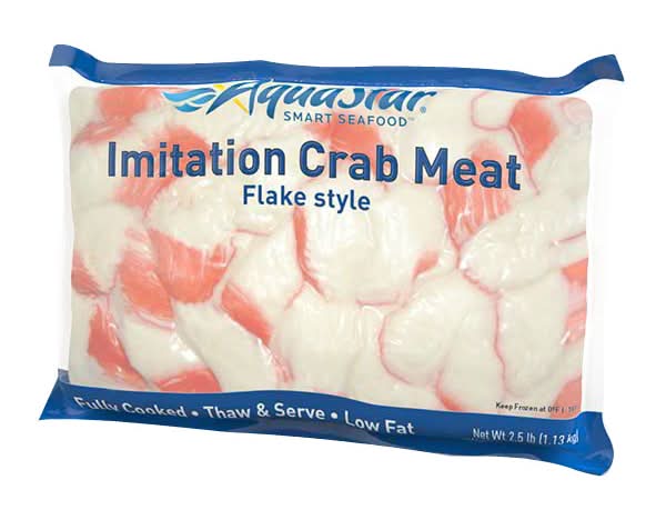 Aqua Star Flake Style Imitation Crab Meat (2.5 lbs)