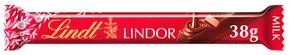 Lindt Lindor Milk Chocolate Bar 38G