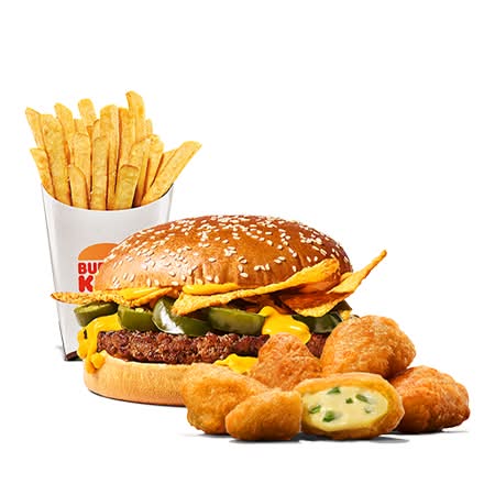 Cheesy Burger Menu
