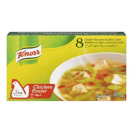 Knorr Chicken Flavoured Bouillon Cubes Halal (80 g)