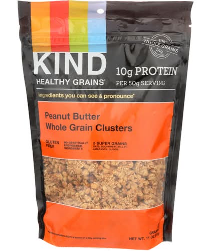 Kind Peanut Butter Whole Grain Clusters