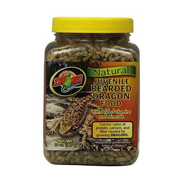 Zoo Med Natural Juvenile Bearded Dragon Food (10 oz)