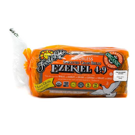 Ezekiel 4:9 pan de cereales germinados