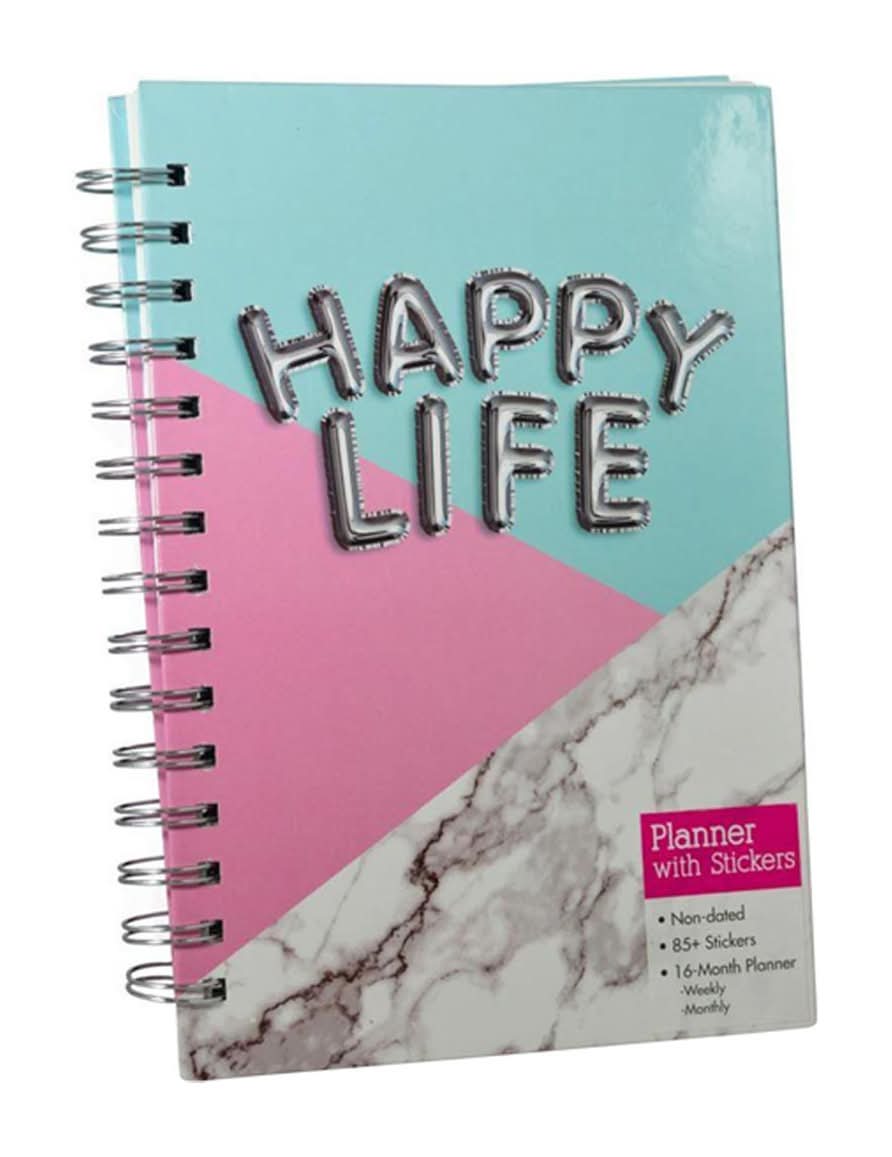 Fashion Stationery Planner With Stickers - Assorted