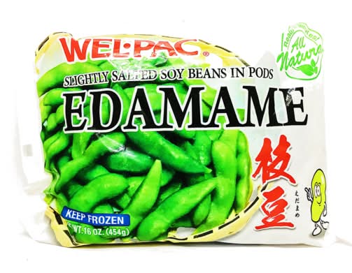 Welpac Frozen Edamame 454g