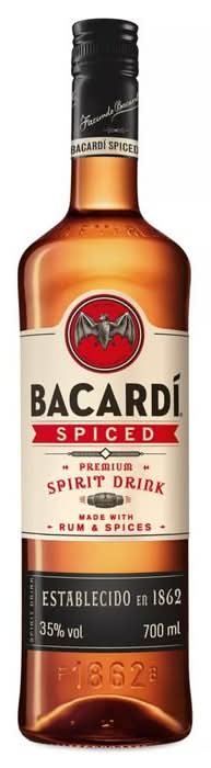 Bacardi Spiced Premium Rum Spirit Drink 70cl (399095)