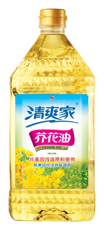統一清爽家芥花油2L <2000ml毫升 x 1 x 1Can罐>