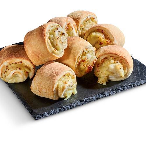 Pizzabrötchen Knoblauch und Mozzarella