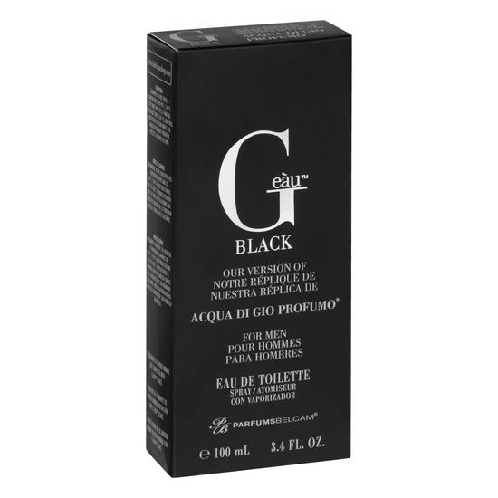Geau Black Men Spray Acqua Di Gio Profumo Perfume
