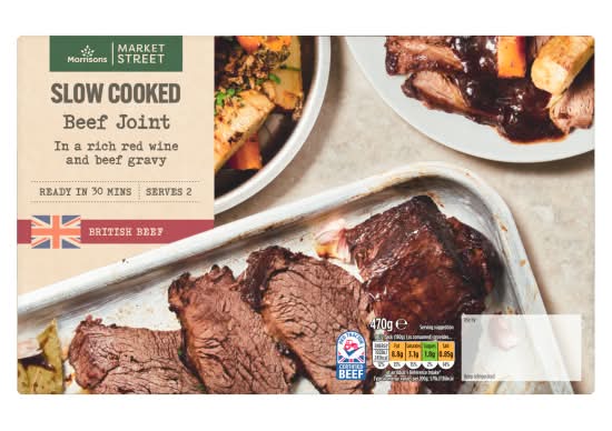 Morrisons Rich Red Wine Gravy, Butcher's on Market Street Joint With a Beef (470g)