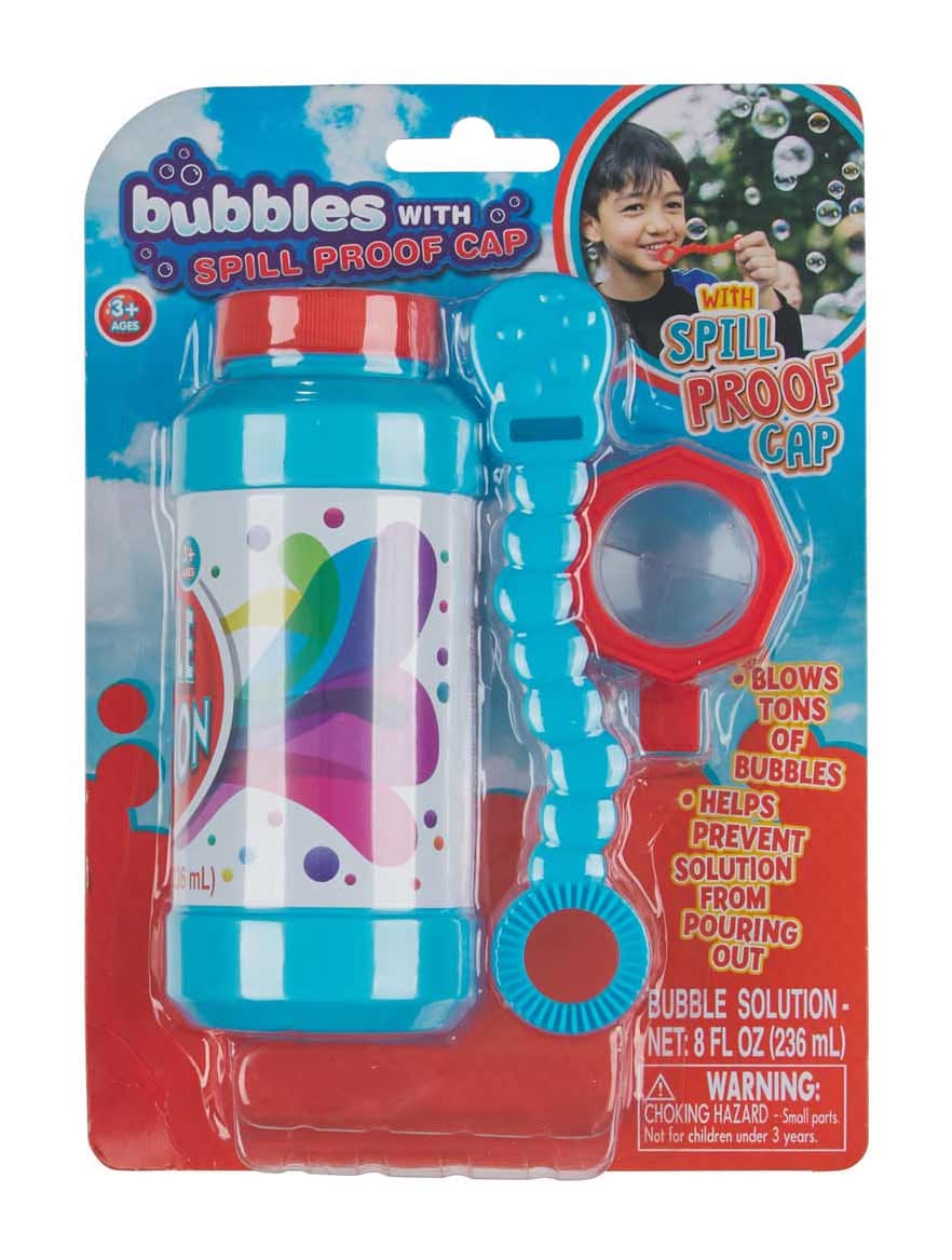 Bubbles With Spill Proof Cap 8 Fl Oz Assorted