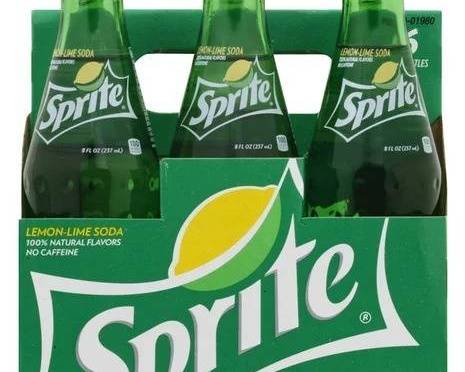 Sprite Mexico Lemon Lime Soda Pop, 355 ml Glass Bottle 