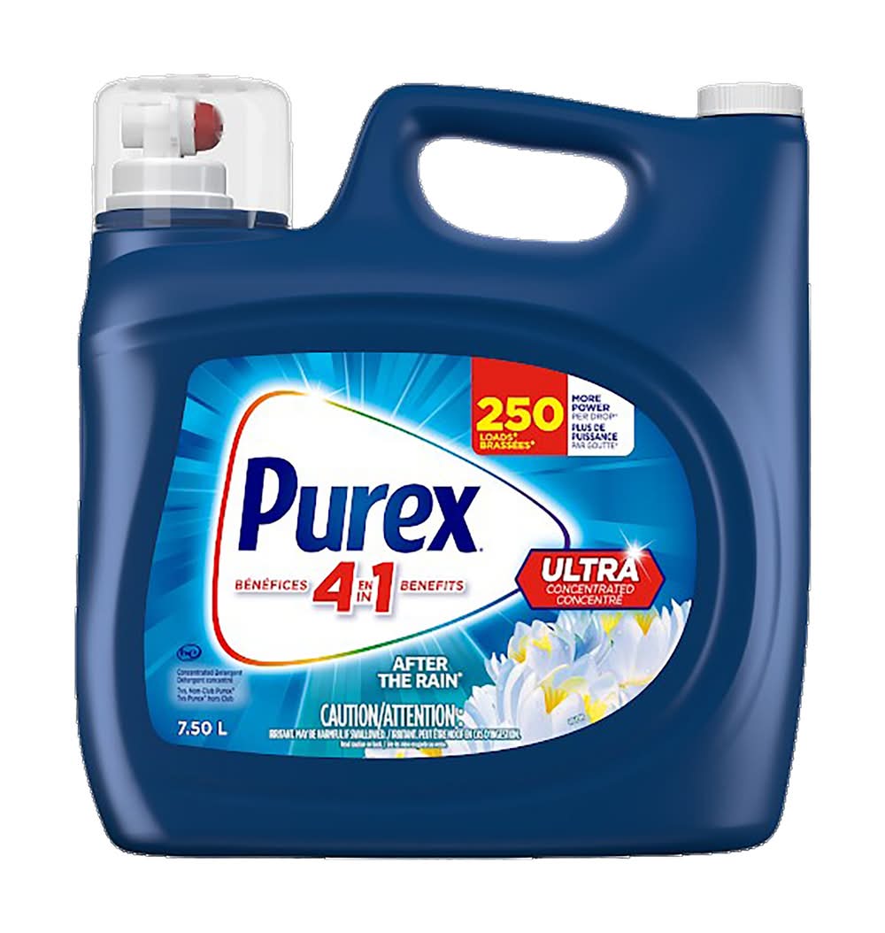 Purex - Détergent À Lessive Ultraconcentré After The Rain 250 Charges De Lavage / Purex After The Rain Ultra Concentrated Laundry Detergent 250 Wash Loads