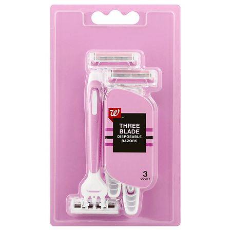 Walgreens Women's Triple Blade Razors (3 ct)