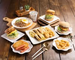 米家輕食早餐 丹麥堡 燒餅 QQ蛋餅