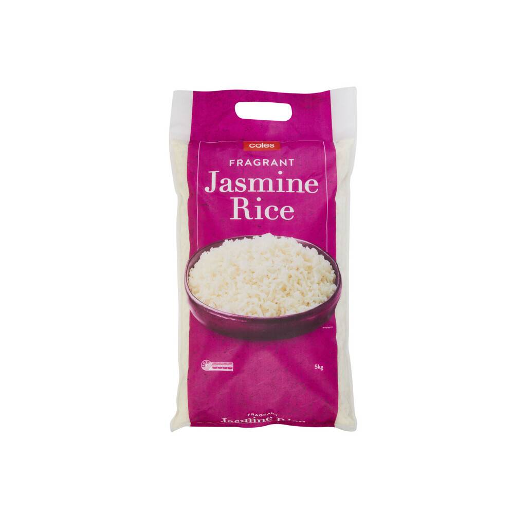 Coles Jasmine Rice 5kg