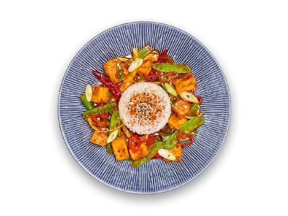 tofu firecracker curry (vg)