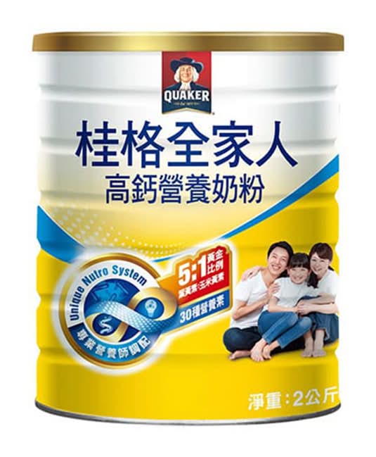 桂格全家人高鈣營養奶粉 | 2 kg #35023461