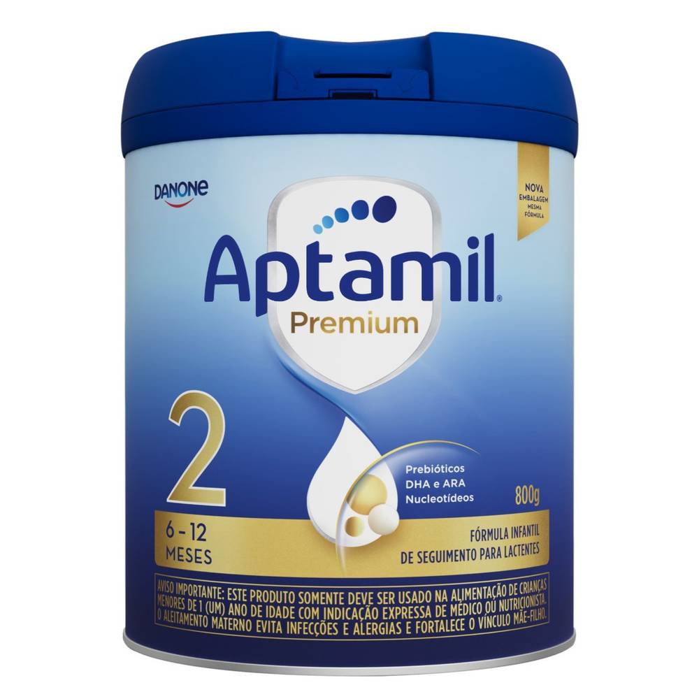 Aptamil fórmula infantil premium 2 (800 g)