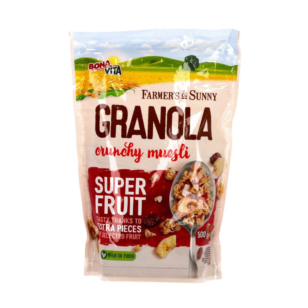 Granola Super Frutas Bona Vita 500gr