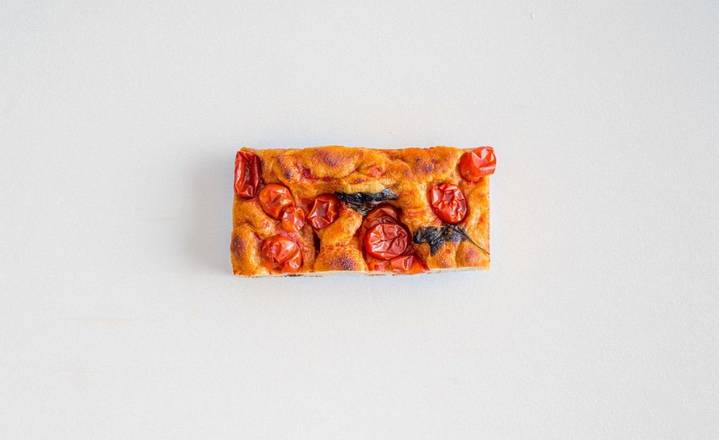 Focaccia de Tomate e Manjericão - Metade
