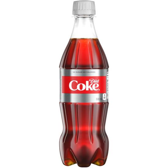 Diet Coke Diet Original Taste Soft Drink (500 ml)