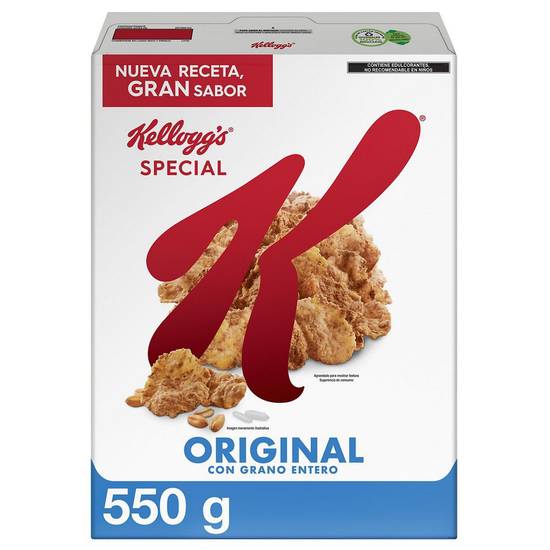 Special k cereal original con grano entero (caja 550 g)