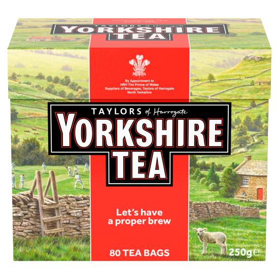 Taylors of Harrogate Yorkshire Red Teabags (80 pack)