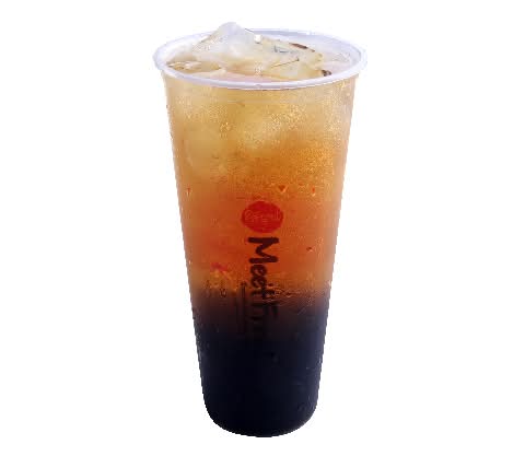Grass Jelly Winter Melon Tea