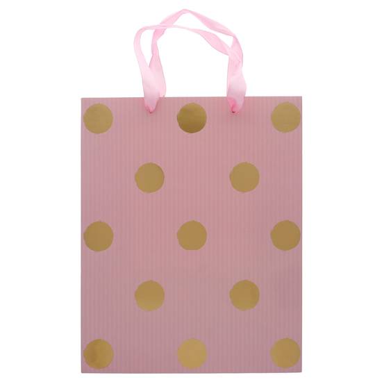 # Jumbo Polka Dots/Stars Gift Bag (13"x18"x5")