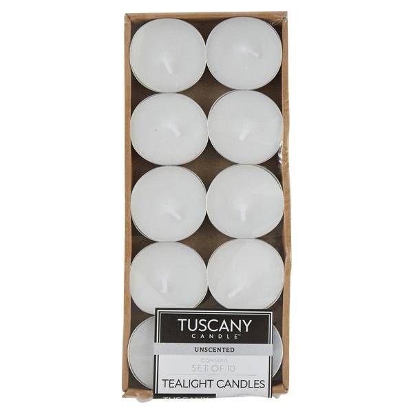 Tuscany Candle Unscented Tealight Candles ( 10 ct )