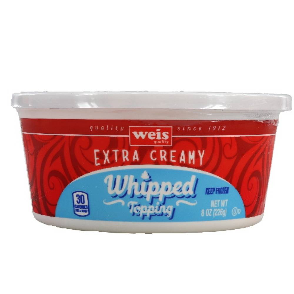 Weis Quality Whipped Topping Extra Creamy