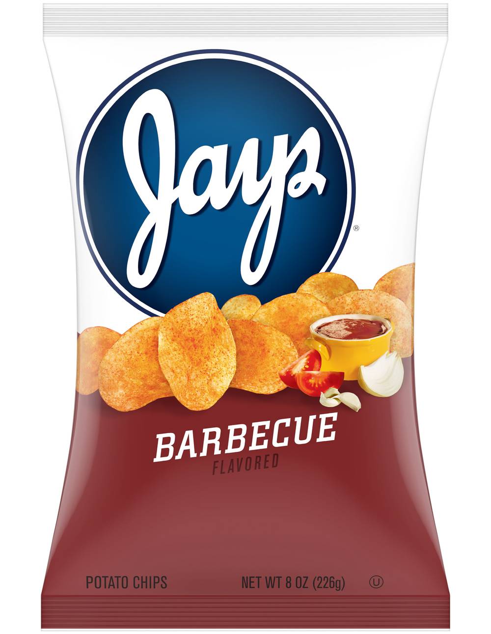 Jays Potato Chips, Barbecue (8 oz)