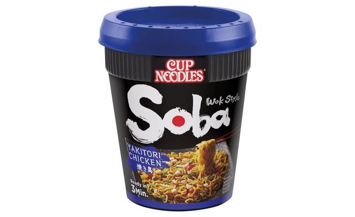 Nissin Cup Noodles Soba Wok Style Yakitori Chicken 89g (402039)