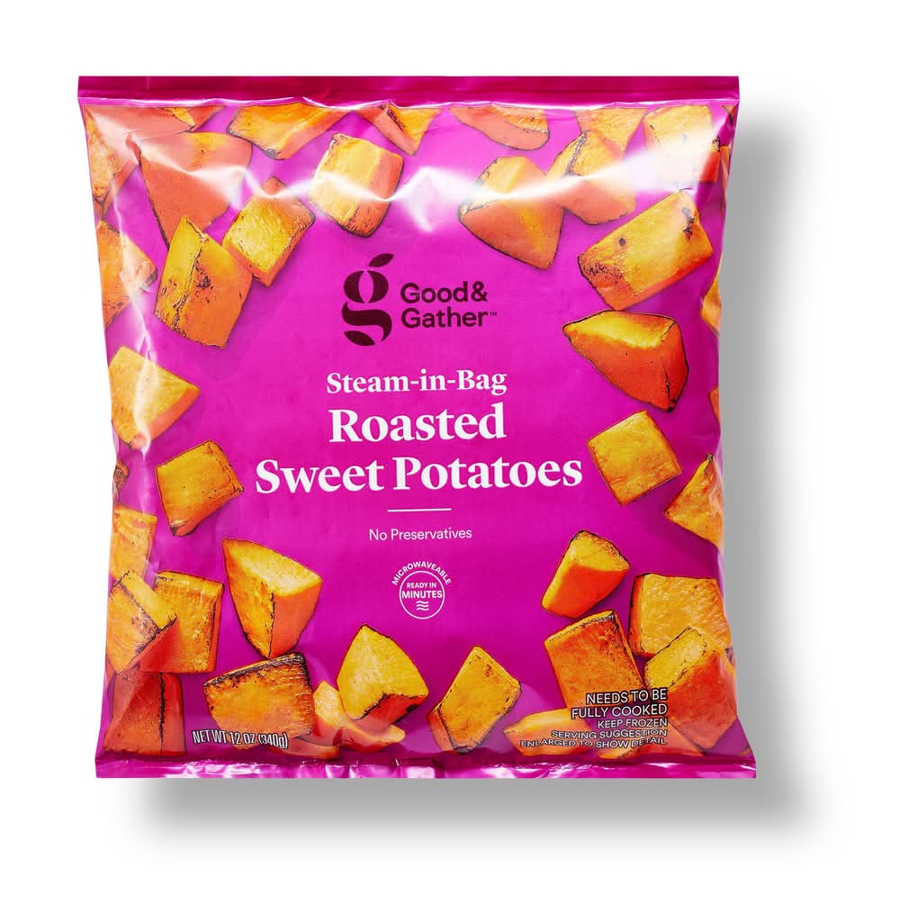 Good & Gather Frozen Roasted Sweet Potato Chunks (12 oz)