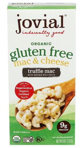 Jovial Organic Gluten Free Truffle Mac