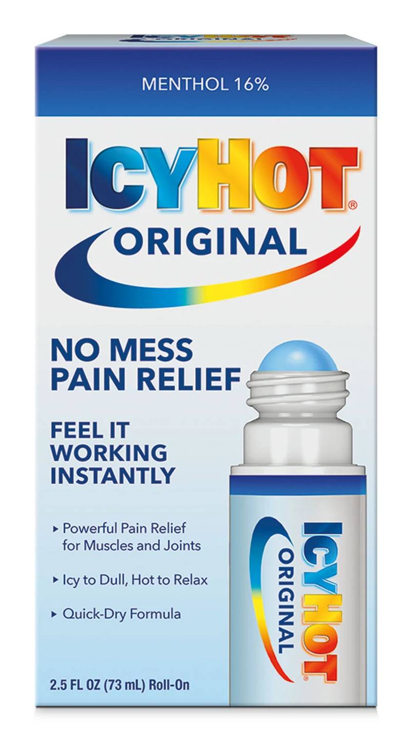 Icy Hot No Mess Pain Relief Roll-On (2.5 fl oz)
