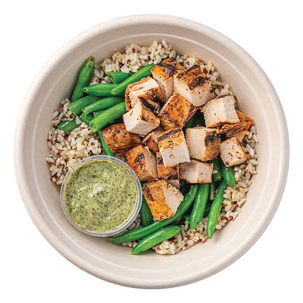 Wegmans Peruvian Chicken Bowl with Quinoa Brown Rice